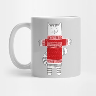 Christmas Cat Mug